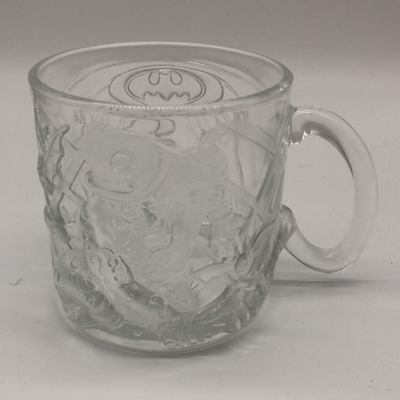 McDonald’s | Batman Forever (1995) “The Riddler” - Glass Mug - Picture 2 of 6